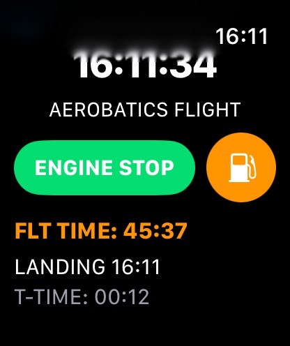 After Landing Screen